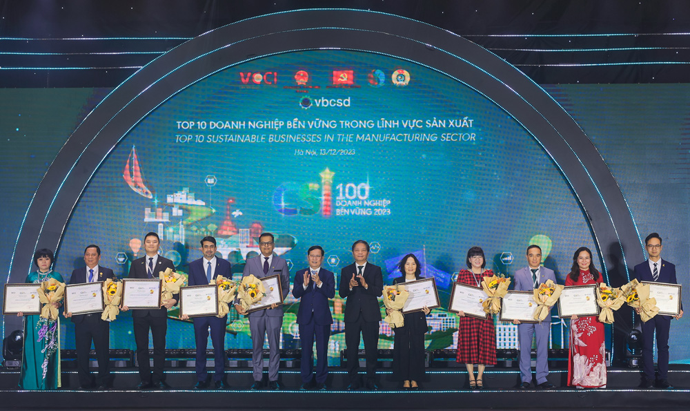 HEINEKEN Việt Nam được công nhận là một trong 3 doanh nghiệp phát triển  bền vững nhất Việt Nam năm thứ 8 liên tiếp