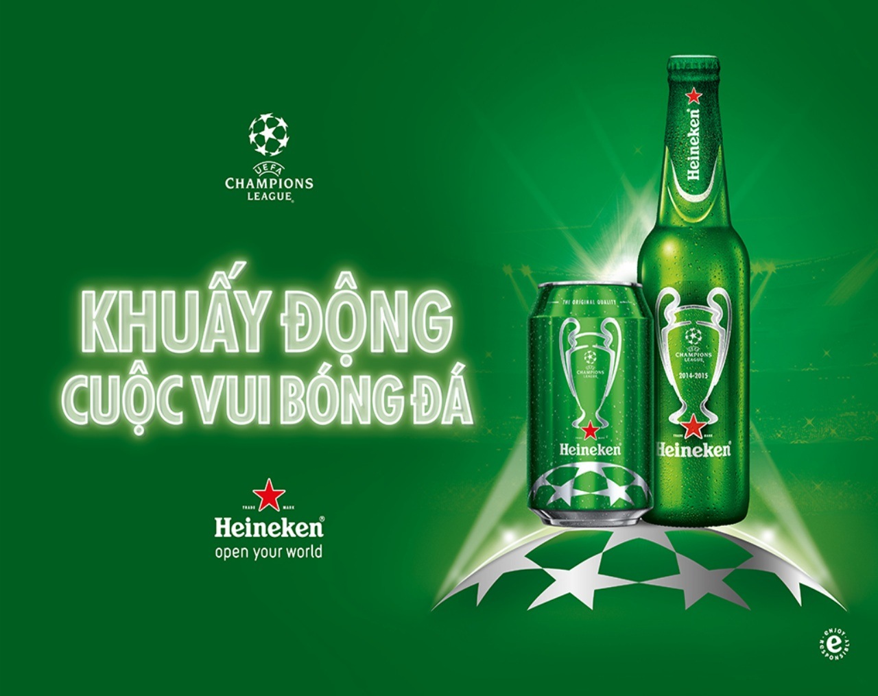 Heineken match" with the UEFA Champions League campaign 2015