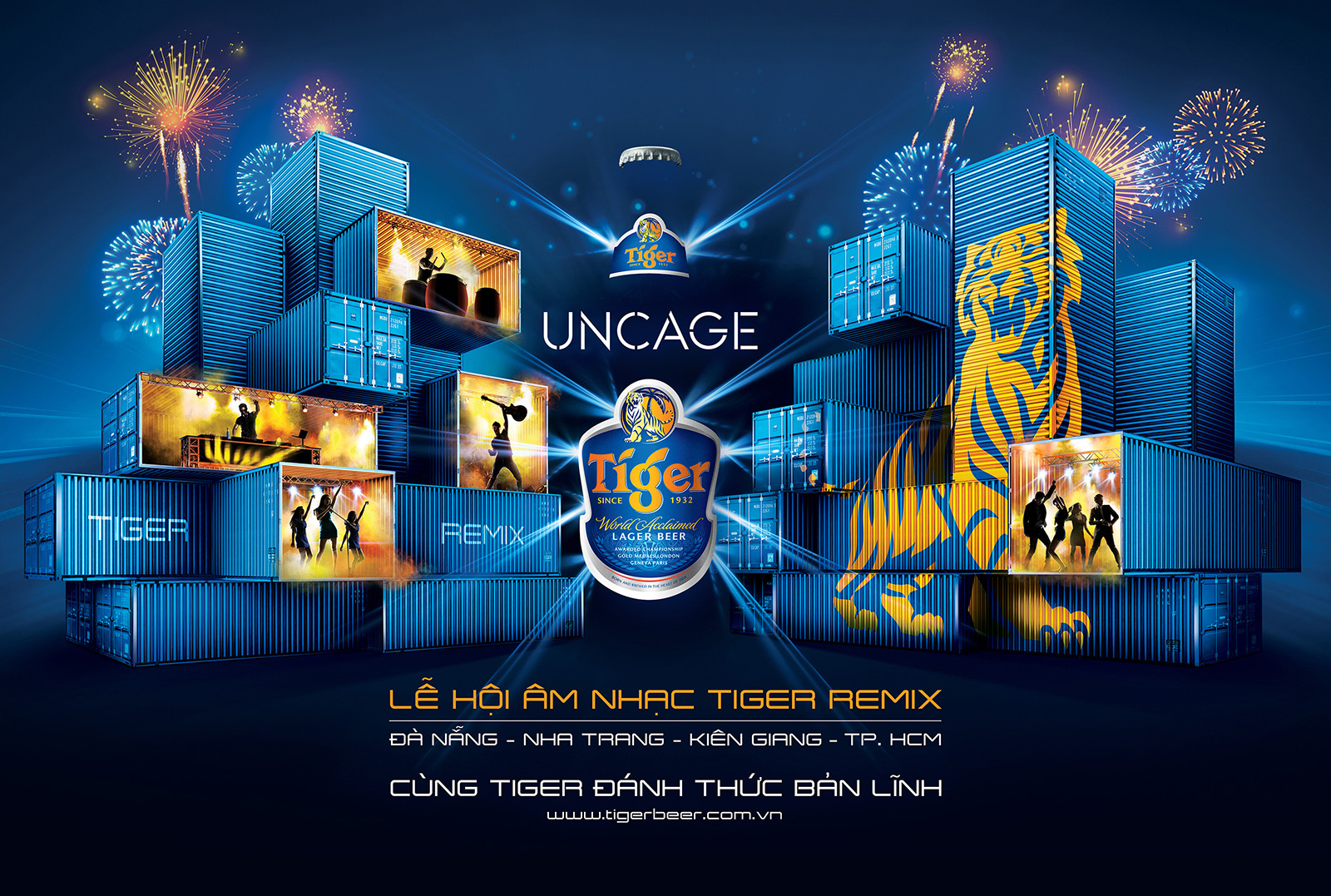 Độc đáo lễ hội âm nhạc Tiger Remix 2015