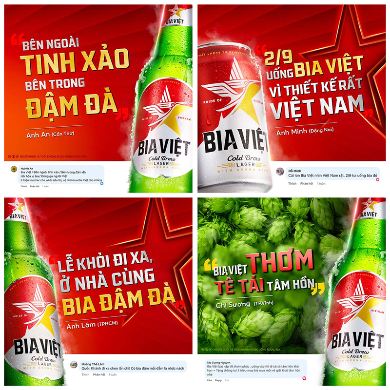 Bia Việt - Quảng cáo từ cảm nhận thật