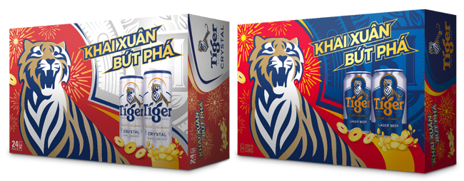 The new refreshing look of Tiger® Beer