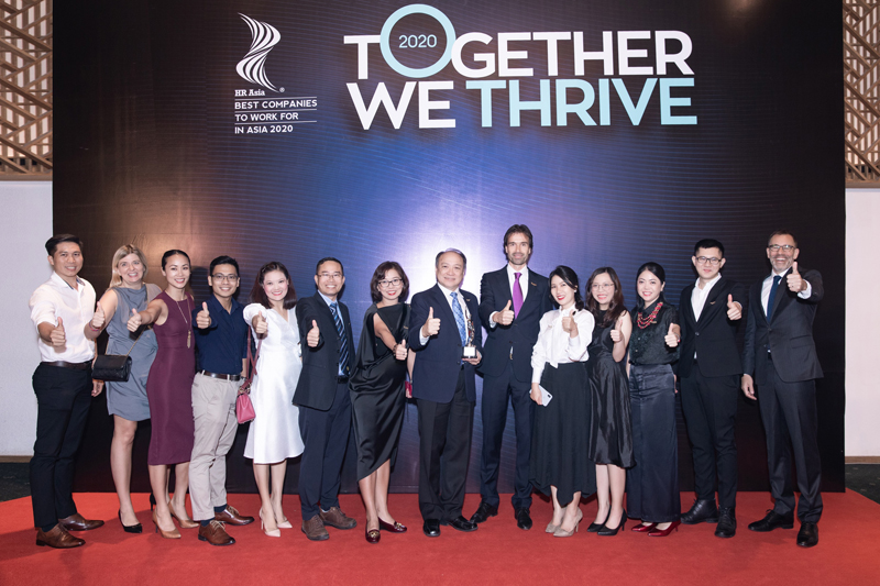 Đội ngũ nguồn nhân lực HEINEKEN Việt Nam tự hào khi làm việc tại doanh nghiệp được vinh danh là Nơi làm việc tốt nhất châu Á lần thứ ba liên tiếp
