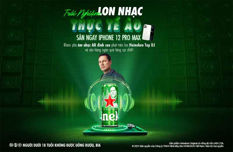 Phiên Bản Lon Cao Heineken® X Top Djs Mang Đến Trải Nghiệm Âm Nhạc Điện Tử  Độc Đáo Cho Người Tiêu Dùng Việt Nam