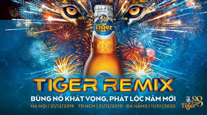 Tiger Remix 2020 - Bùng nổ khát vọng, phát lộc năm mới